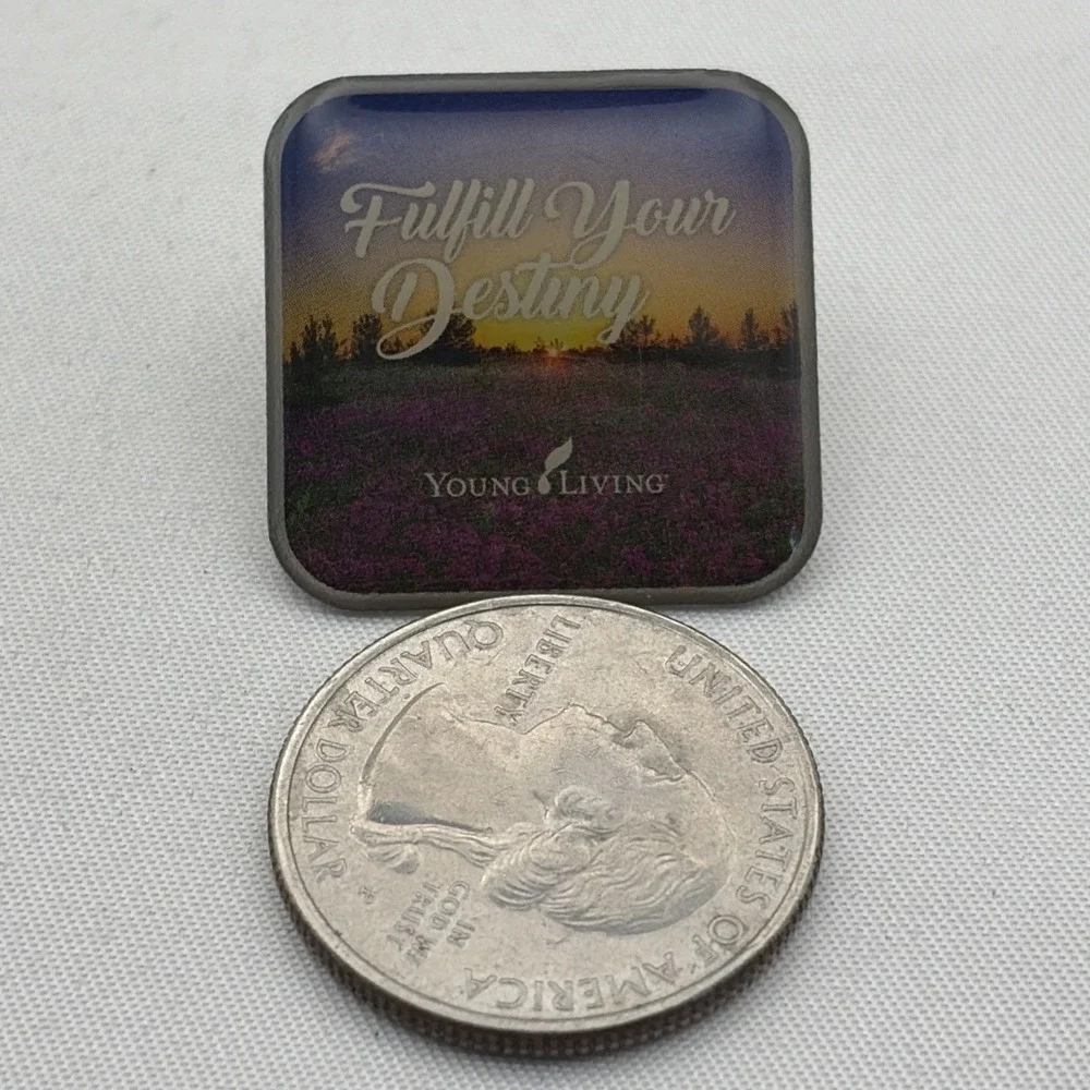 Fulfill Your Destiny Young Living Scent Fragrances Lapel Hat Pin